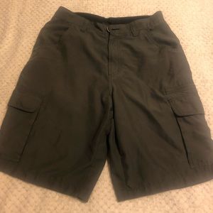 Gray Burnside Shorts